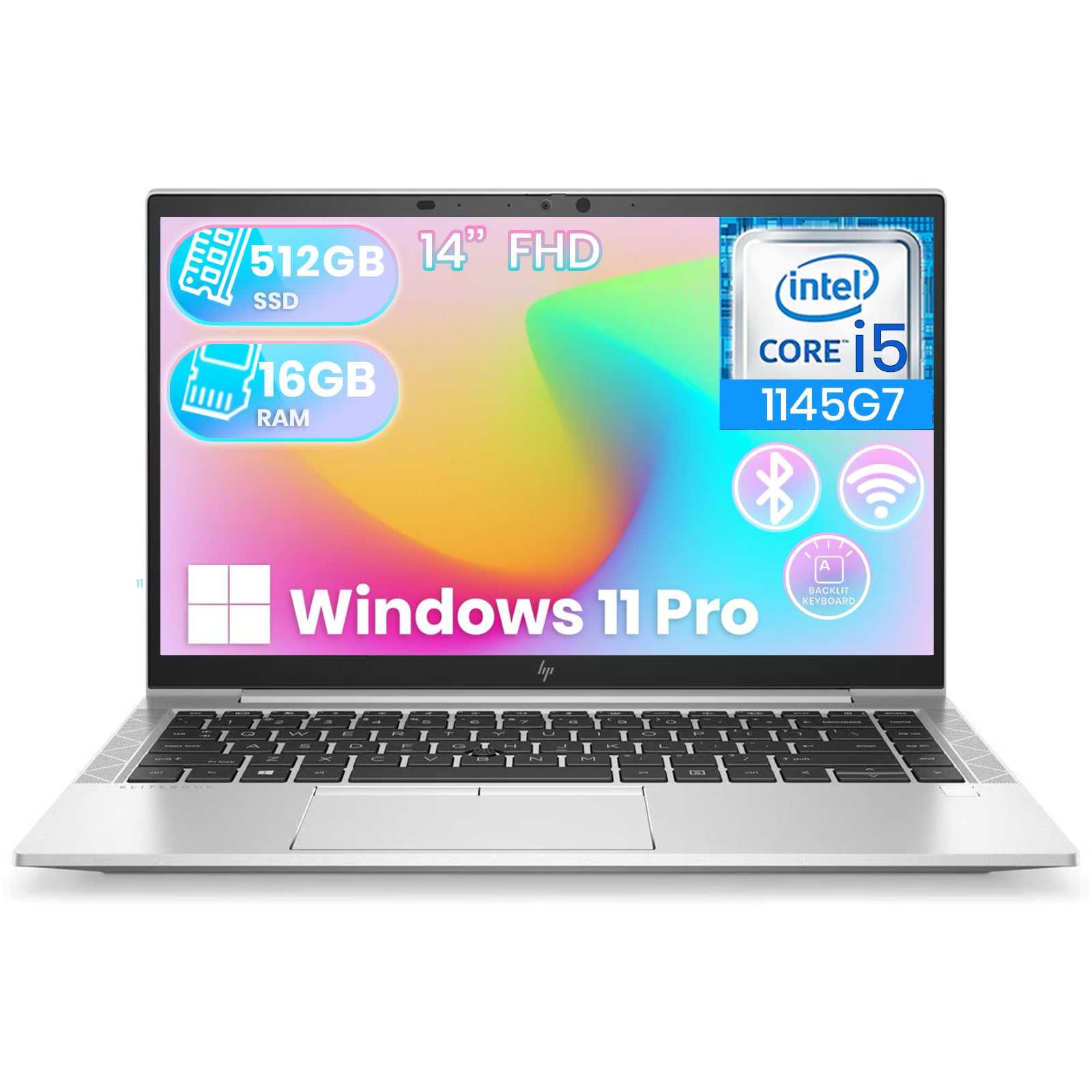 Amazon.com: HP EliteBook 840 G8 Laptop, 14-inch FHD Display, Intel